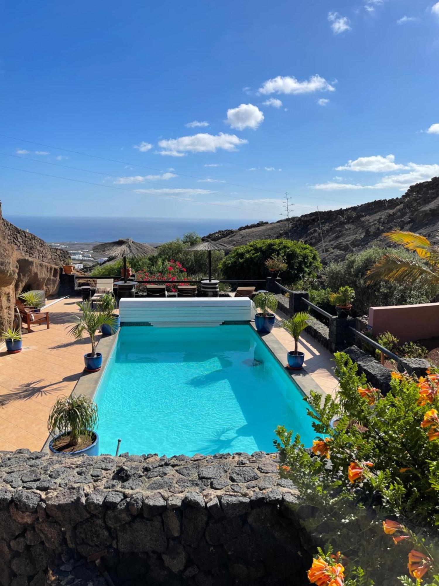 Castillo Lanzarote Villa Sophie - Luxury Villa -Sleep In A Volcanic Cave With Heated Pool Tías Eksteriør billede