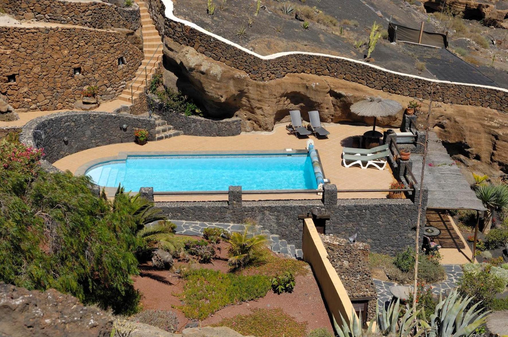 Castillo Lanzarote Villa Sophie - Luxury Villa -Sleep In A Volcanic Cave With Heated Pool Tías Eksteriør billede